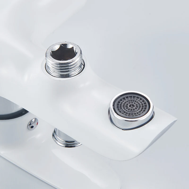 Hot and Cold Bathroom Faucets