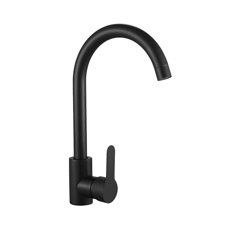 Grilled Black Paint Hot And Cold Kitchen Faucet